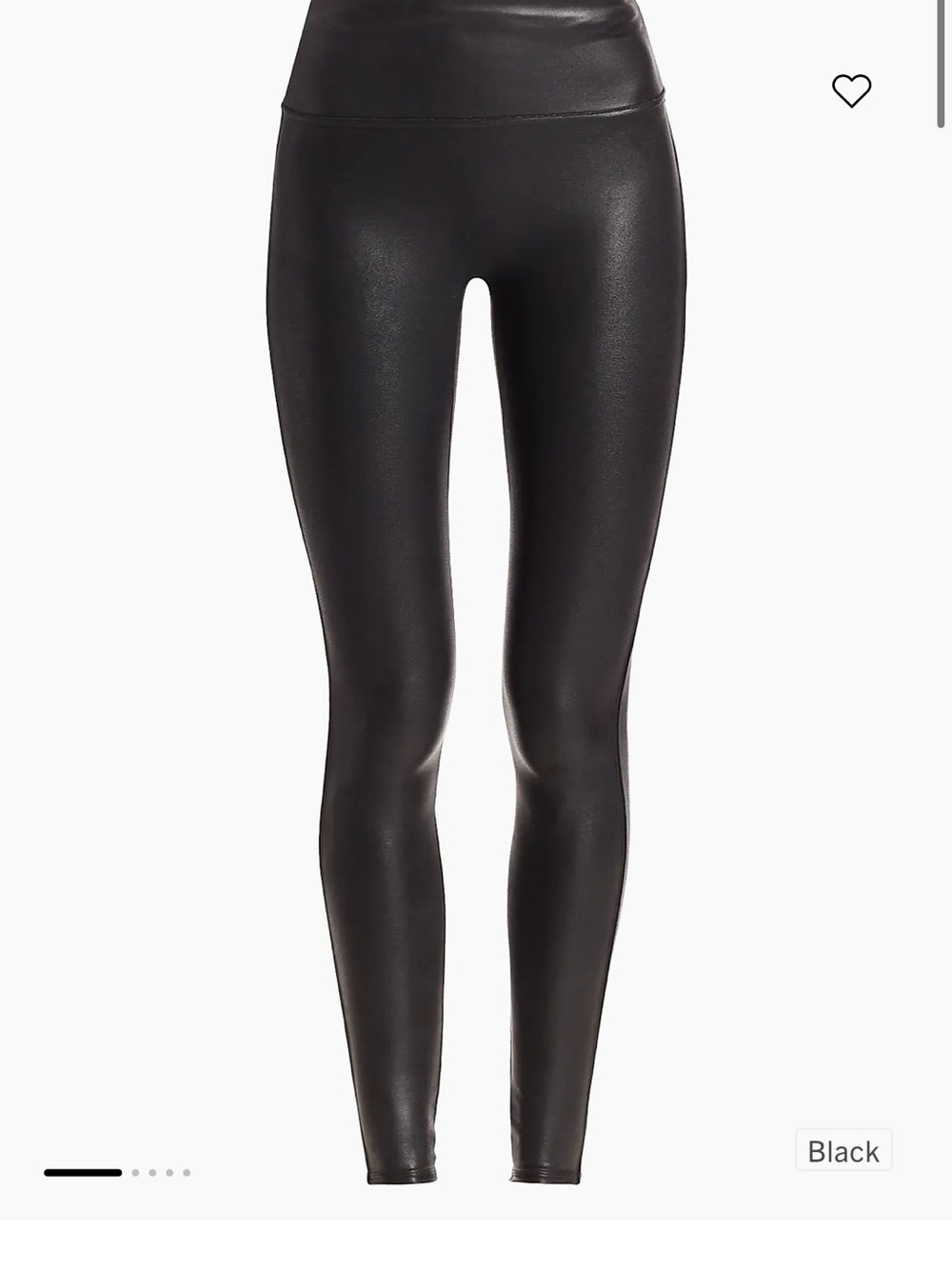 Spanx
Faux Leather Leggings